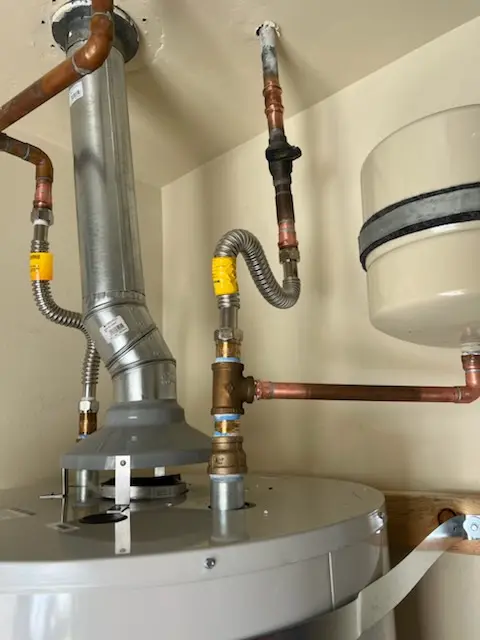 Water heater installation and plumbing repair in Idora